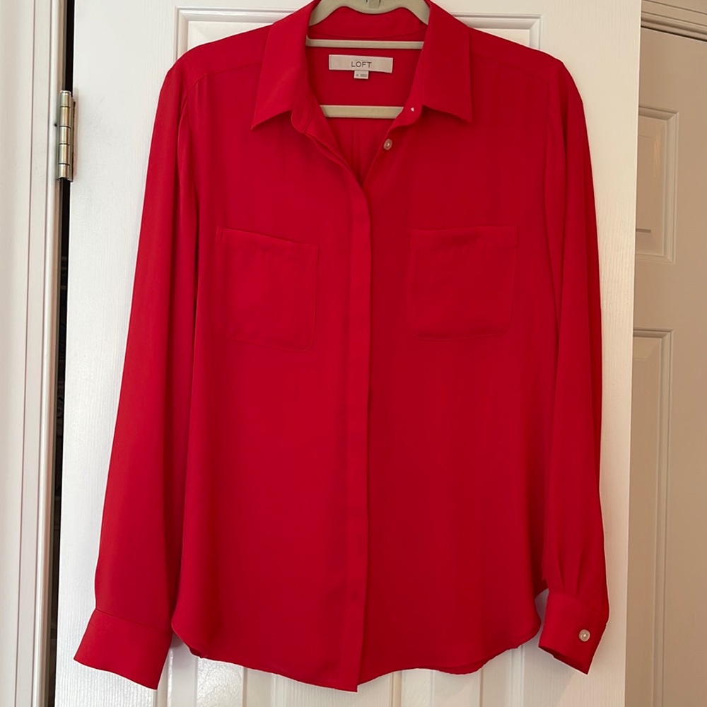 LOFT BLOUSE SIZE M
